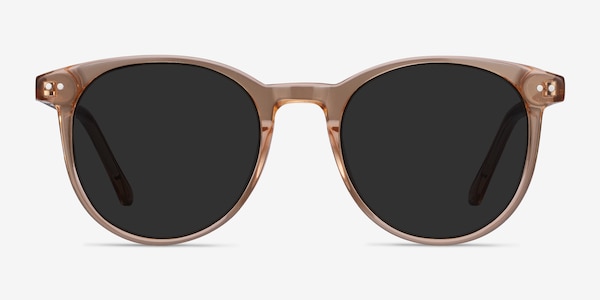 Seah Clear Brown Acetate Sunglass Frames