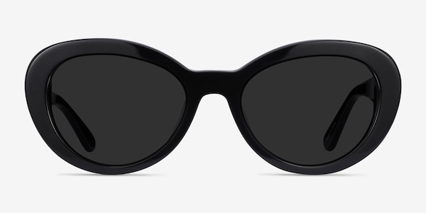 Elle Black Acetate Sunglass Frames