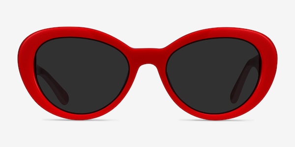 Elle Red & Pink Acetate Sunglass Frames