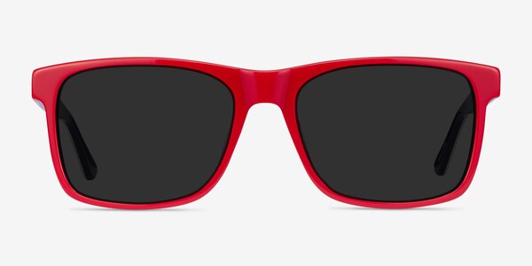 Proud Red & Navy Acetate Sunglass Frames