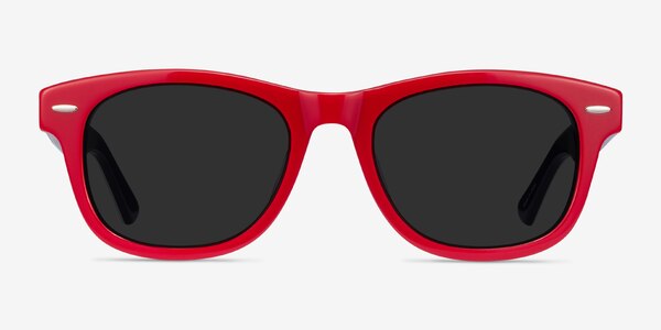 Parade Red & Navy Acetate Sunglass Frames