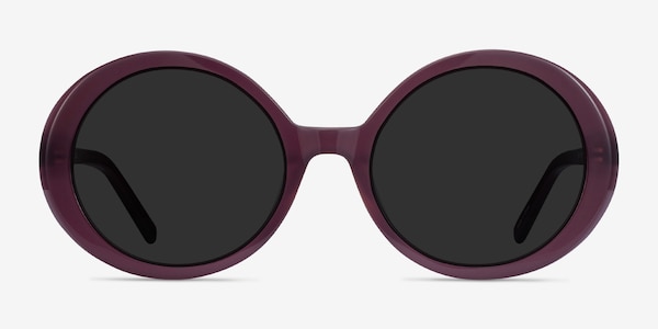 Tina Violet Acétate Soleil de Lunette de vue