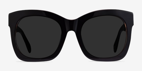 Claudette Dark Coffee Acétate Soleil de Lunette de vue