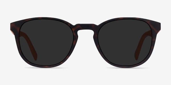 Dune Warm Tortoise & Coral Plastique Soleil de Lunette de vue
