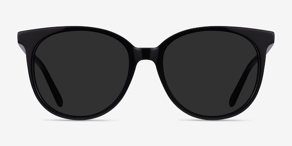 Sun Bardot Black Acetate Sunglass Frames