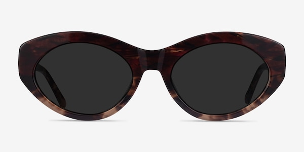 Fabulous Striped Tortoise Acetate Sunglass Frames