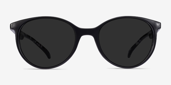 Talent Black Floral Plastic Sunglass Frames