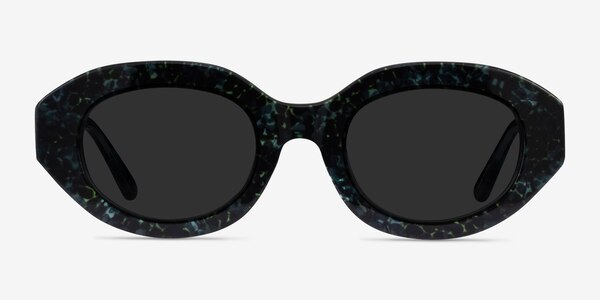 Swan Floral Acetate Sunglass Frames