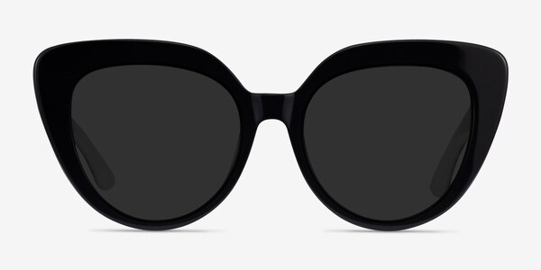 Santa Monica Black Acetate Sunglass Frames