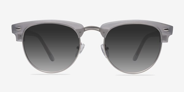 The Hamptons Clear Silver Acetate-metal Sunglass Frames