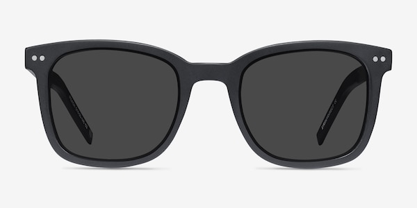 Peach Matte Black Acetate Sunglass Frames
