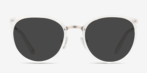 Crush Ivory Acetate-metal Sunglass Frames