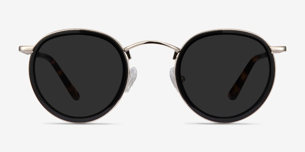 Critic Black Acetate-metal Sunglass Frames