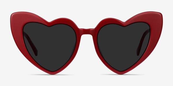 Darling Burgundy Acetate-metal Sunglass Frames