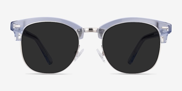 Strata Clear Blue Acetate-metal Soleil de Lunette de vue