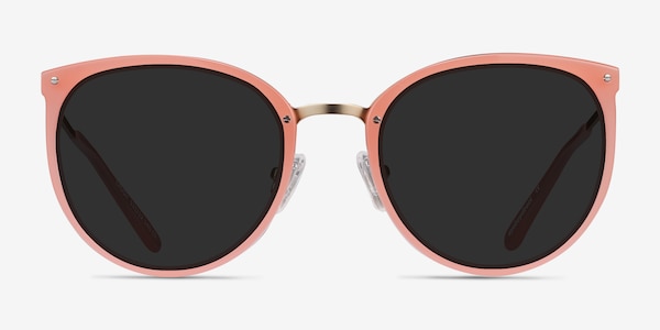 Crush Coral Acetate-metal Sunglass Frames