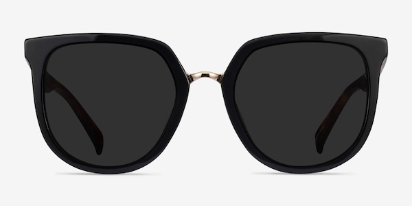 Shannon Black & Tortoise Acetate Sunglass Frames