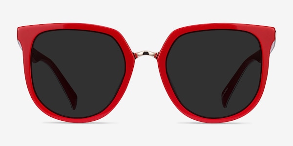 Shannon Red & Leopard Acetate Sunglass Frames