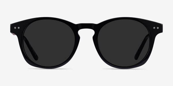 Pangea Black Acetate Sunglass Frames