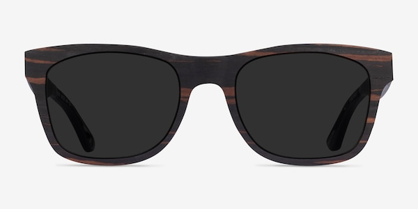 Bosk Striped Wood Wood-texture Sunglass Frames