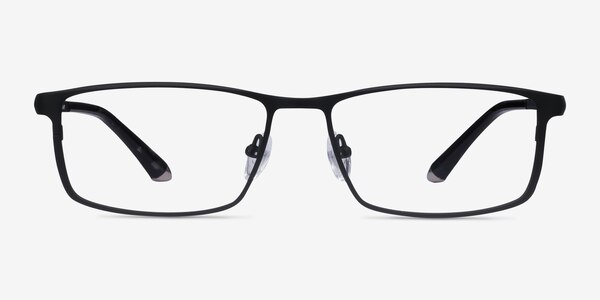 Driven Black Titanium Eyeglass Frames