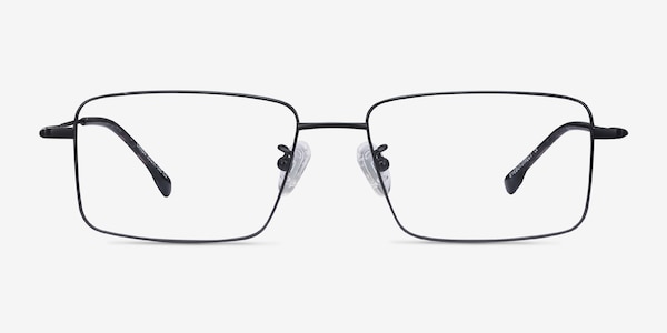 Lands Black Titanium Eyeglass Frames