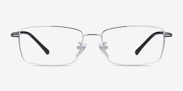 Holmst Silver Titanium Eyeglass Frames