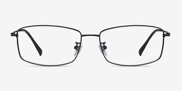 Embark Black Titanium Eyeglass Frames