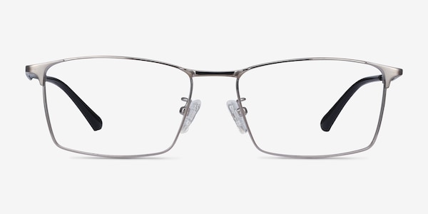 Decider Gunmetal Titanium Eyeglass Frames