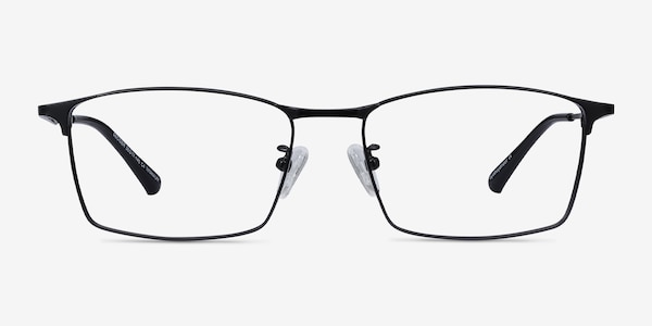 Decider Noir Titane Montures de Lunette de vue