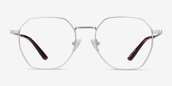 Comet Silver Titanium Eyeglass Frames