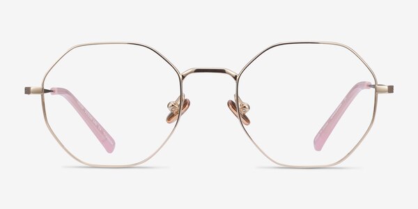 Cecily Doré Titane Montures de Lunette de vue