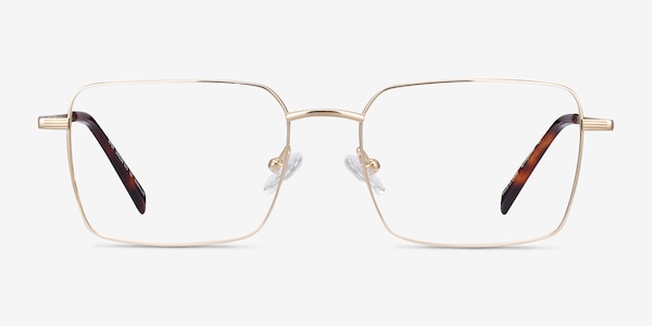 Apex Gold Titanium Eyeglass Frames