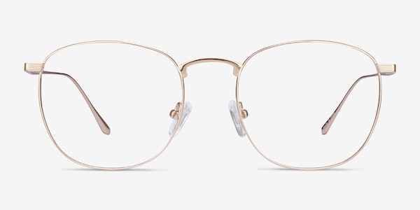 Arbor Gold Titanium Eyeglass Frames