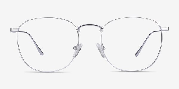 Arbor Silver Titanium Eyeglass Frames