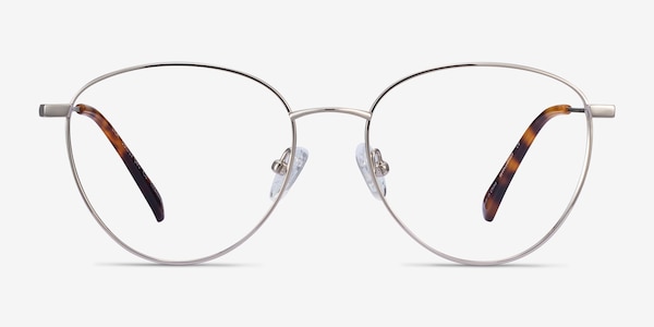 Lila Argenté Titane Montures de Lunette de vue