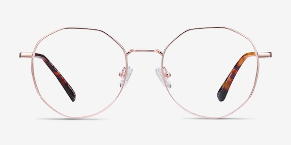 Julia Rose Gold Titanium Eyeglass Frames