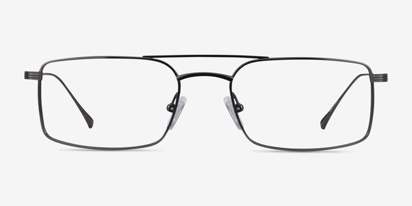 Johnson Dark Gunmetal Titane Montures de Lunette de vue