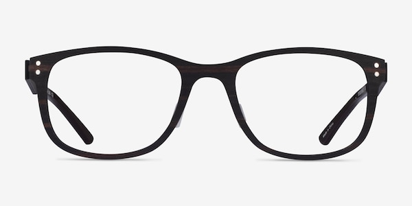 Earth Dark Wood Wood-texture Montures de lunettes de vue
