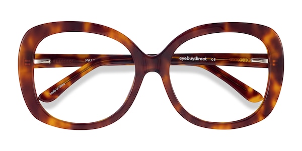 Pamela - Square Tortoise Frame Glasses For Women ...