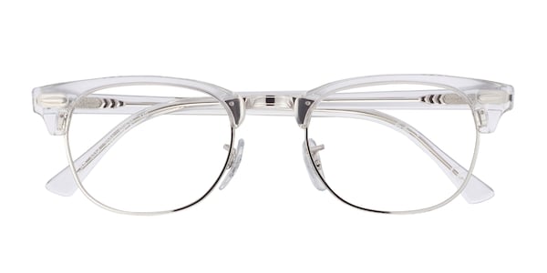 clear frame ray ban wayfarer glasses