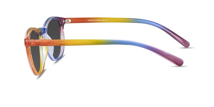 Power Rainbow Plastique Soleil de Lunette de vue d'EyeBuyDirect