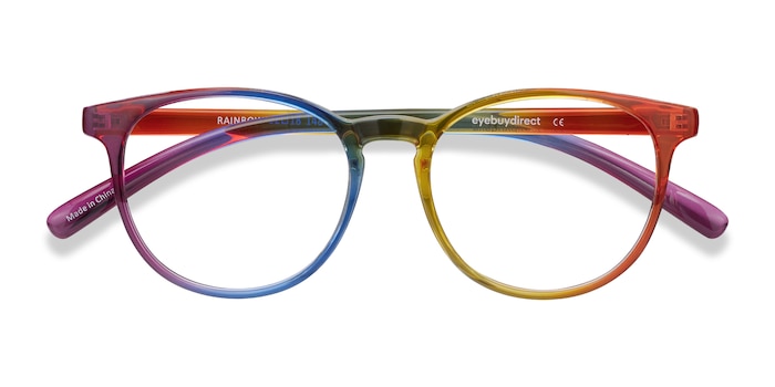 Rainbow - Round Rainbow Frame Eyeglasses | EyeBuyDirect