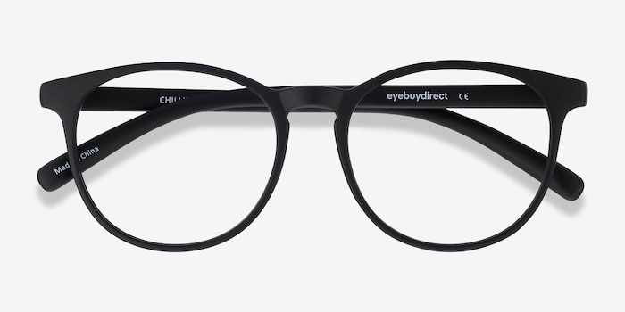 round black plastic glasses frames