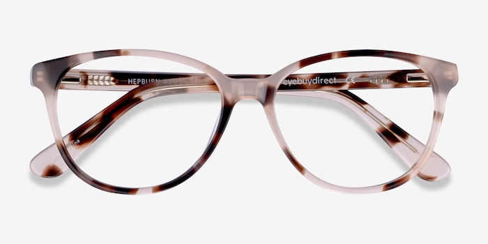Hepburn | Ivory/Tortoise | Women Acetate Eyeglasses | EyeBuyDirect