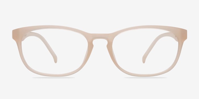 white plastic glasses frames