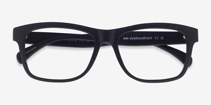 matte black glasses frames