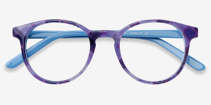 purple glasses frames