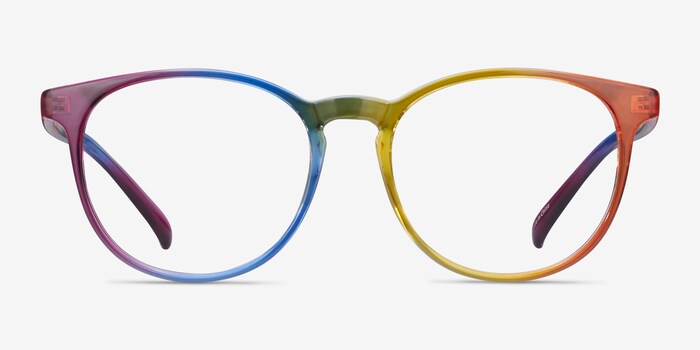rainbow frame sunglasses
