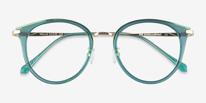 teal glasses frames